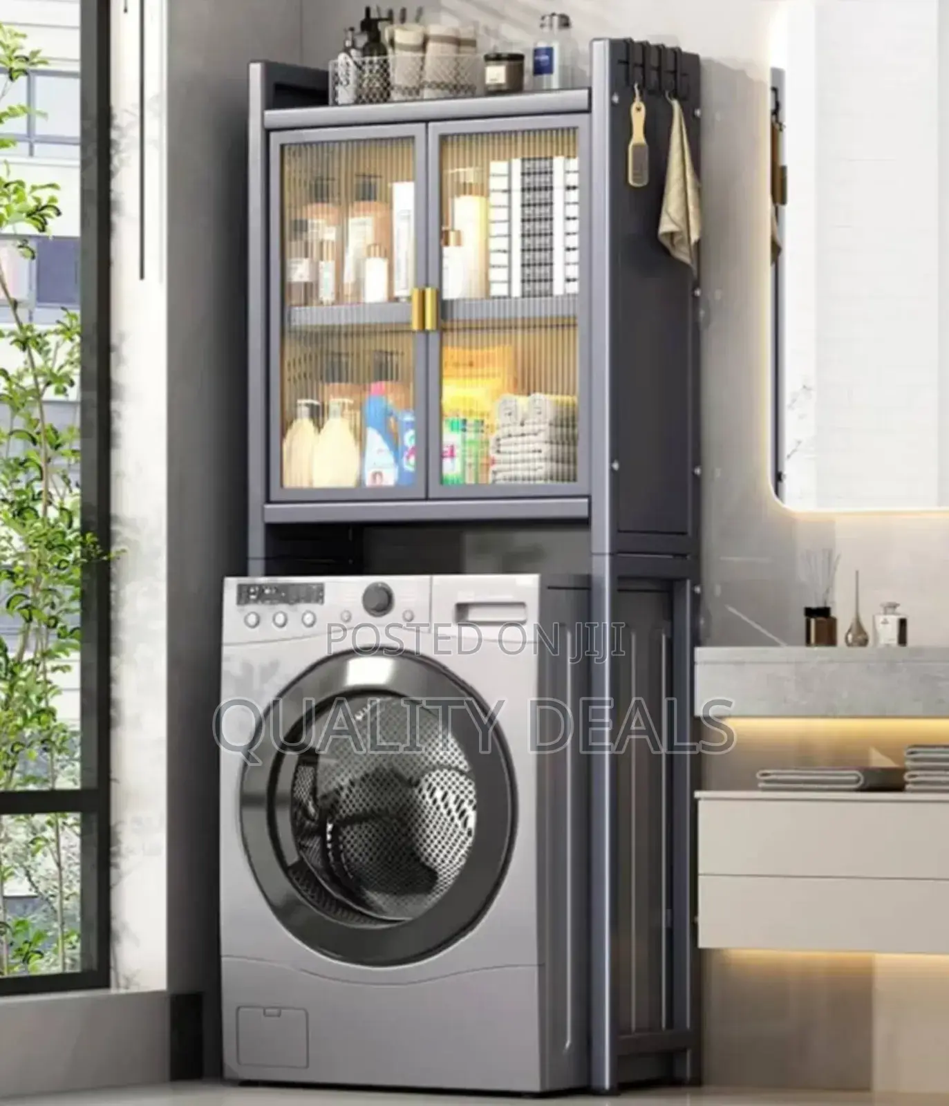 Multifunctional Over the Washing Machine Storage Rack