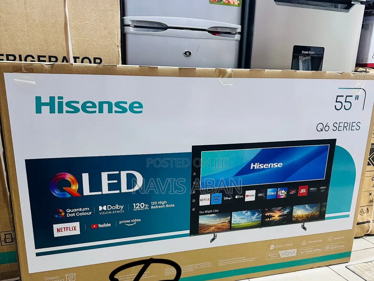 Hisense 55 Inches Smart Qled Q6 Series HDR