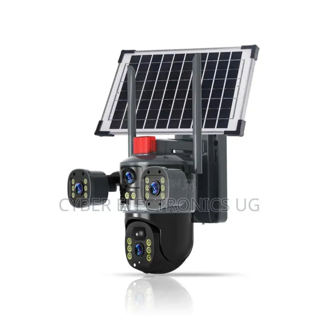 4g Simcard Solar 3 Lens Full Hd CCTV Security Camera