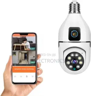 2 Lens Wifi Camera Home Surveillance Camera With Dual View