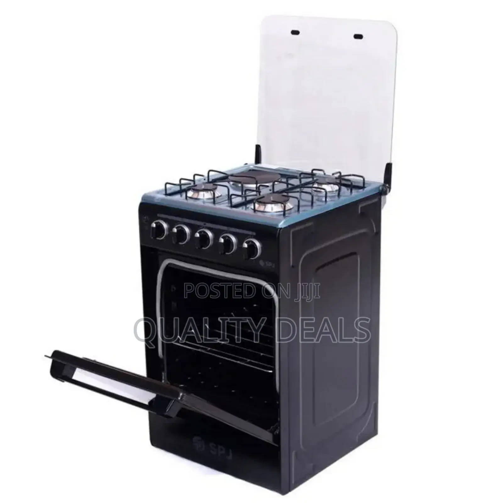 3 Gas Burners With 1 Electric Hotplate 50x50 Gas Cooker,