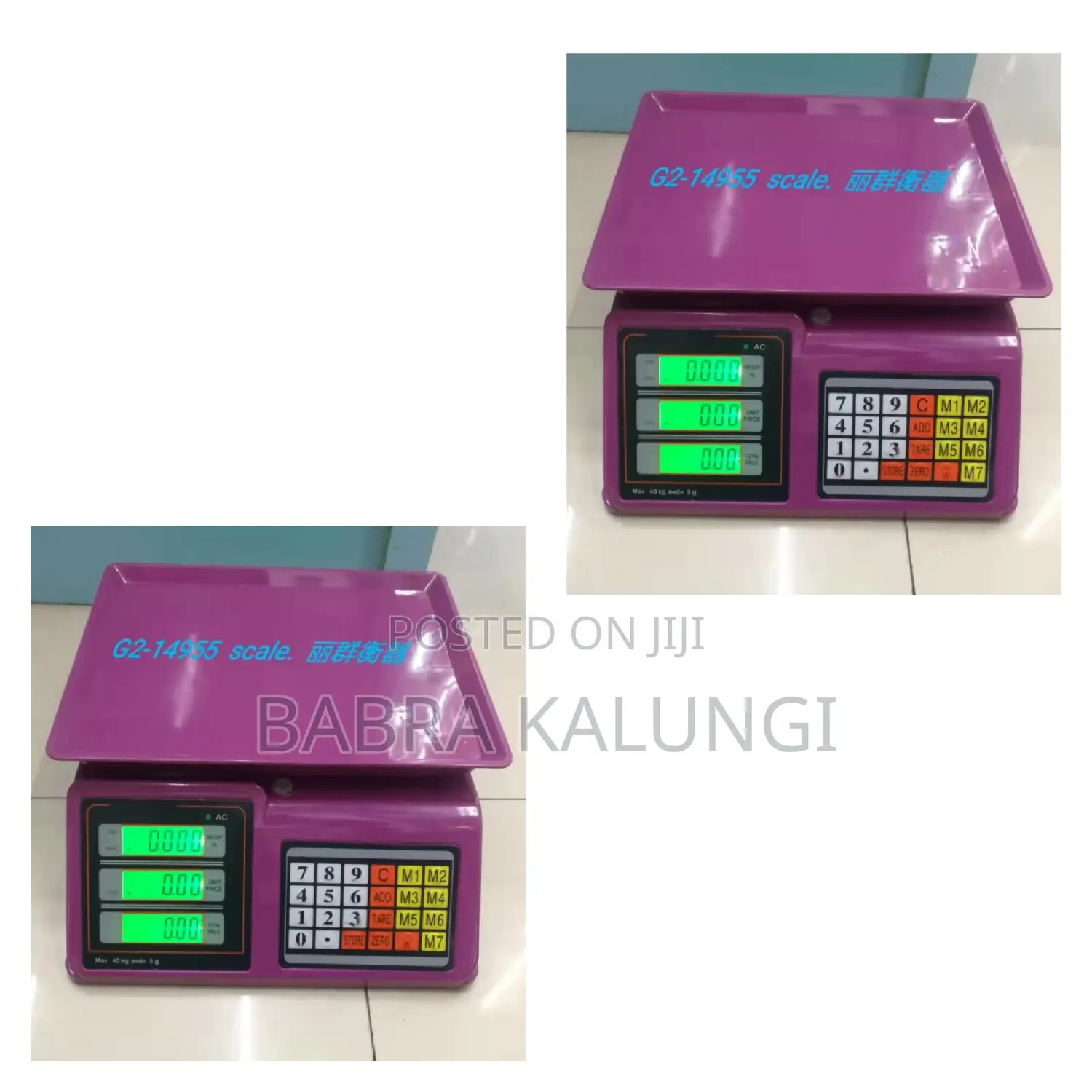Digital Price Computing Scale With Led Display