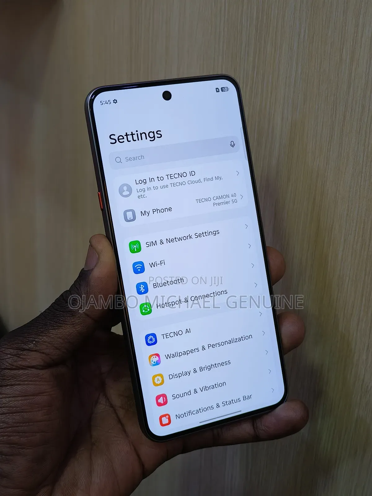 Tecno Camon 40 Premier 256 GB Gray
