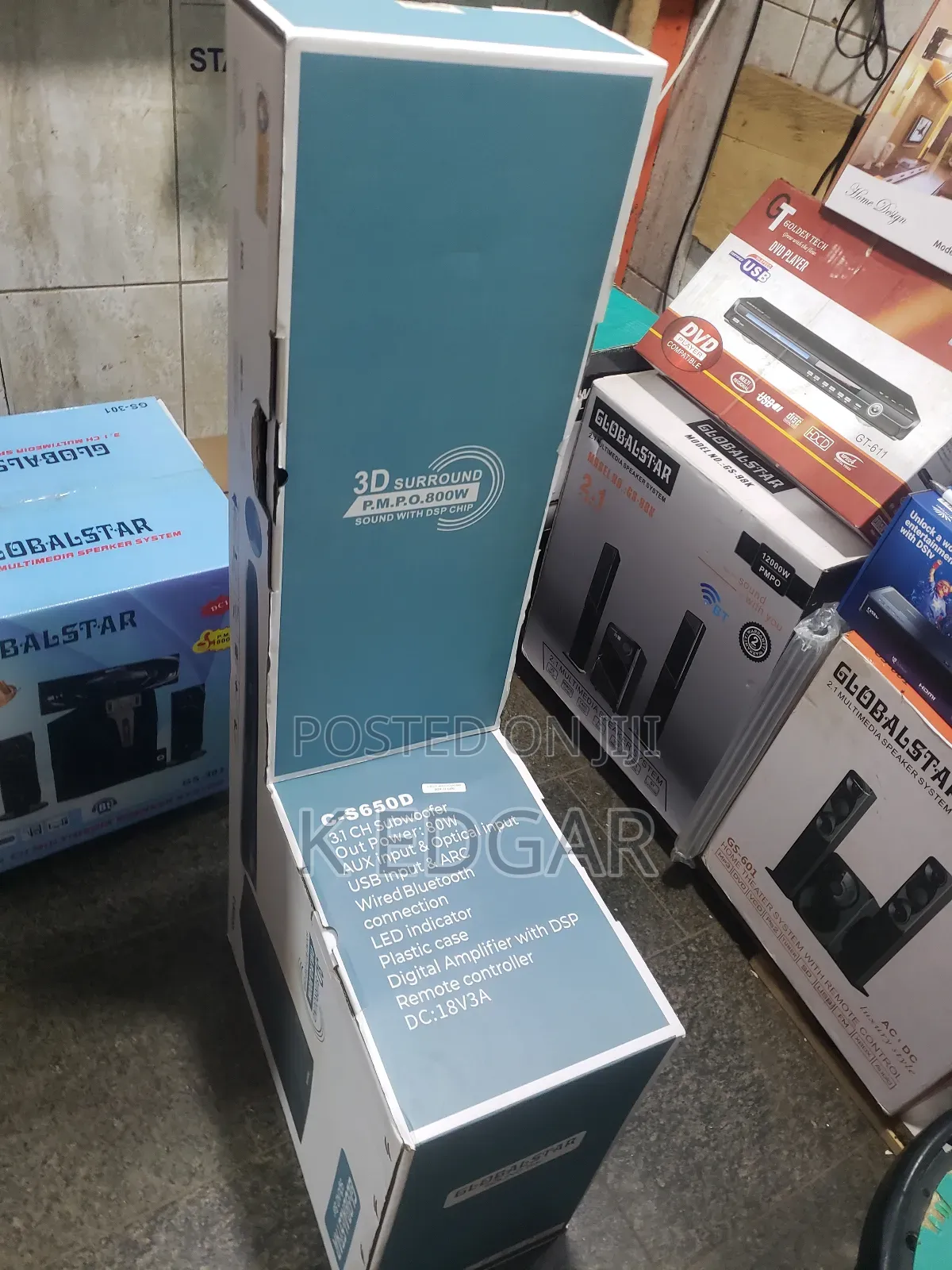 3.1 Channel Global-Star Wireless Sound Bar