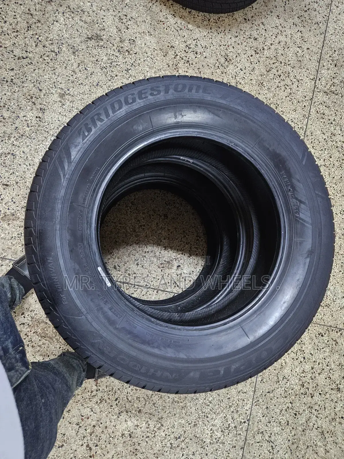 Its 215 65 R16 Bridgestone the Real Tire Size of U 1 Peace