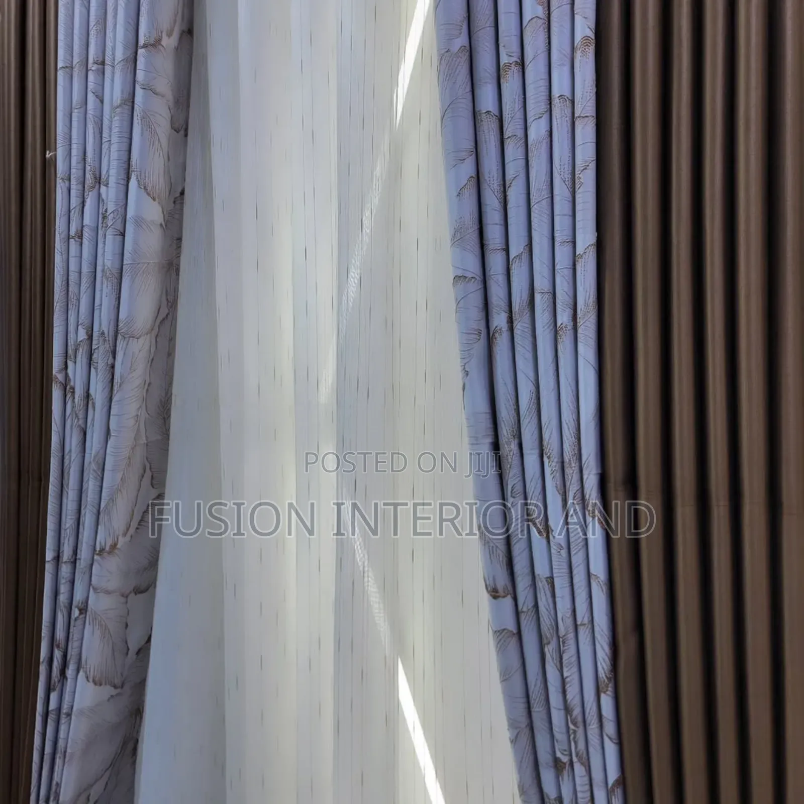 Dubai Coffee Brown Curtains