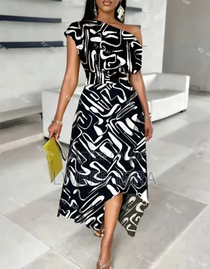 Photo - Ladies Party Dresses Two Colors