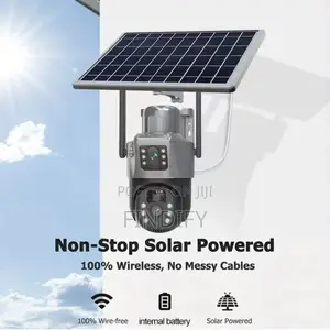 5mp 4g Ip PTZ CCTV Solar Camera
Dual Lens Dual Screens