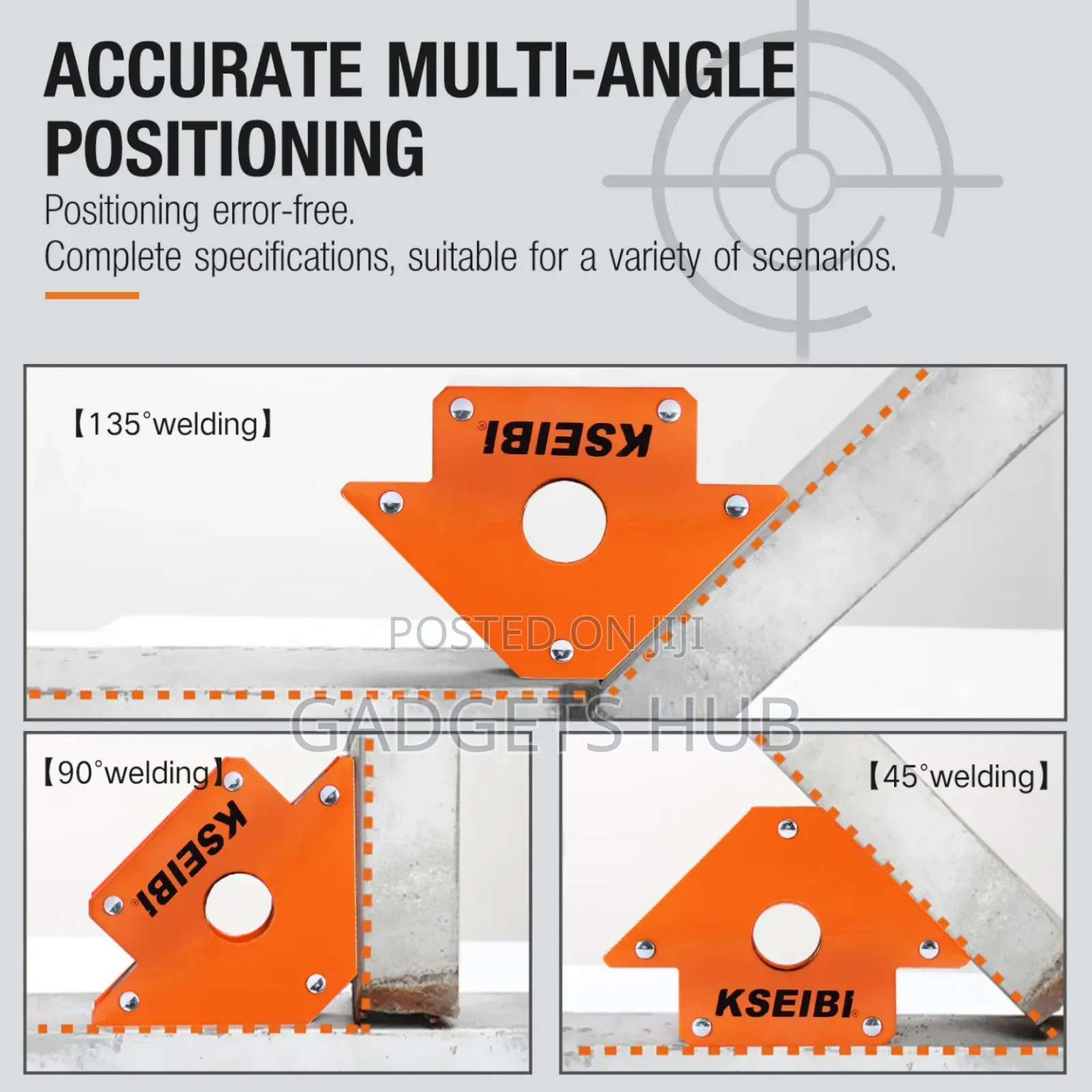 Magnetic Welding Holder 4" 12kg Mult Angles