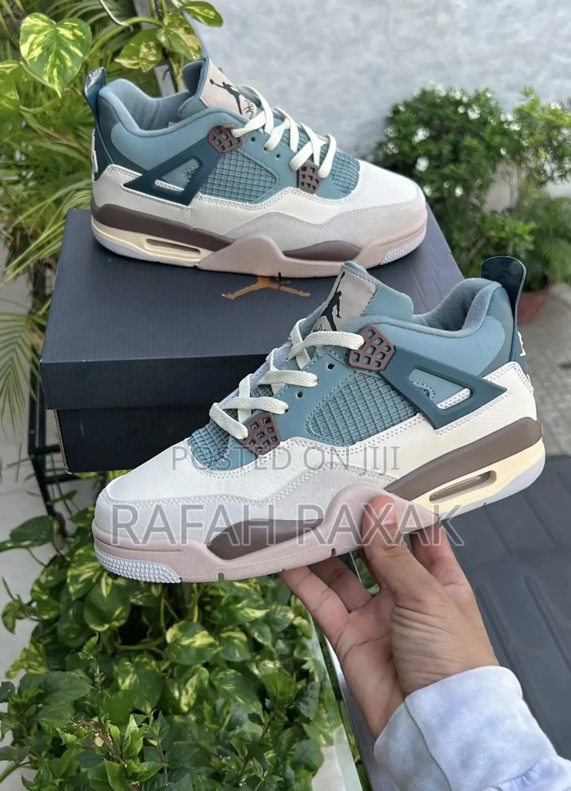 Nike Air Jordan 4 Retro Snorlax Multicolor Sneakers