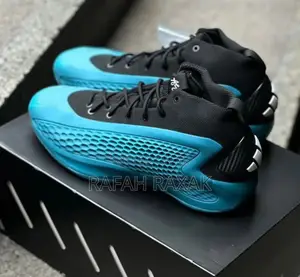 Adidas Ae Anthony Edwards “New Wave Blue” Basketball Sneaker
