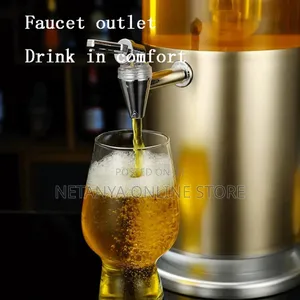 Beverages Tower Dispenser With Led Lights