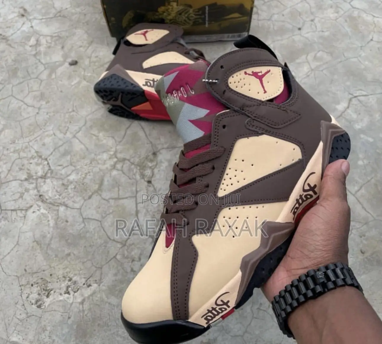 Original Air Jordan 7 Retro “Patta Shimmer” Sneakers