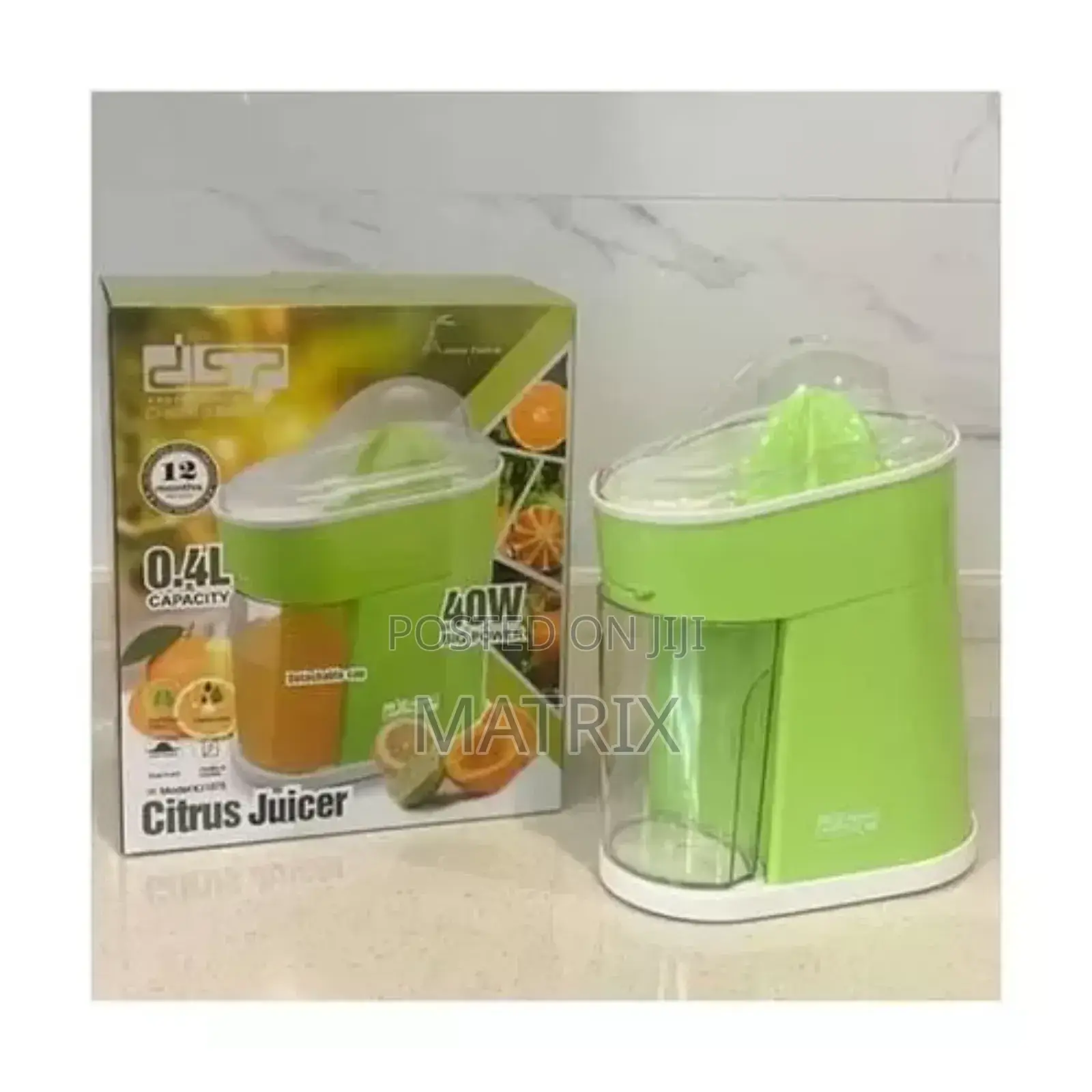 Electric Citrus Juice Extractor for Fruits and Vegetables