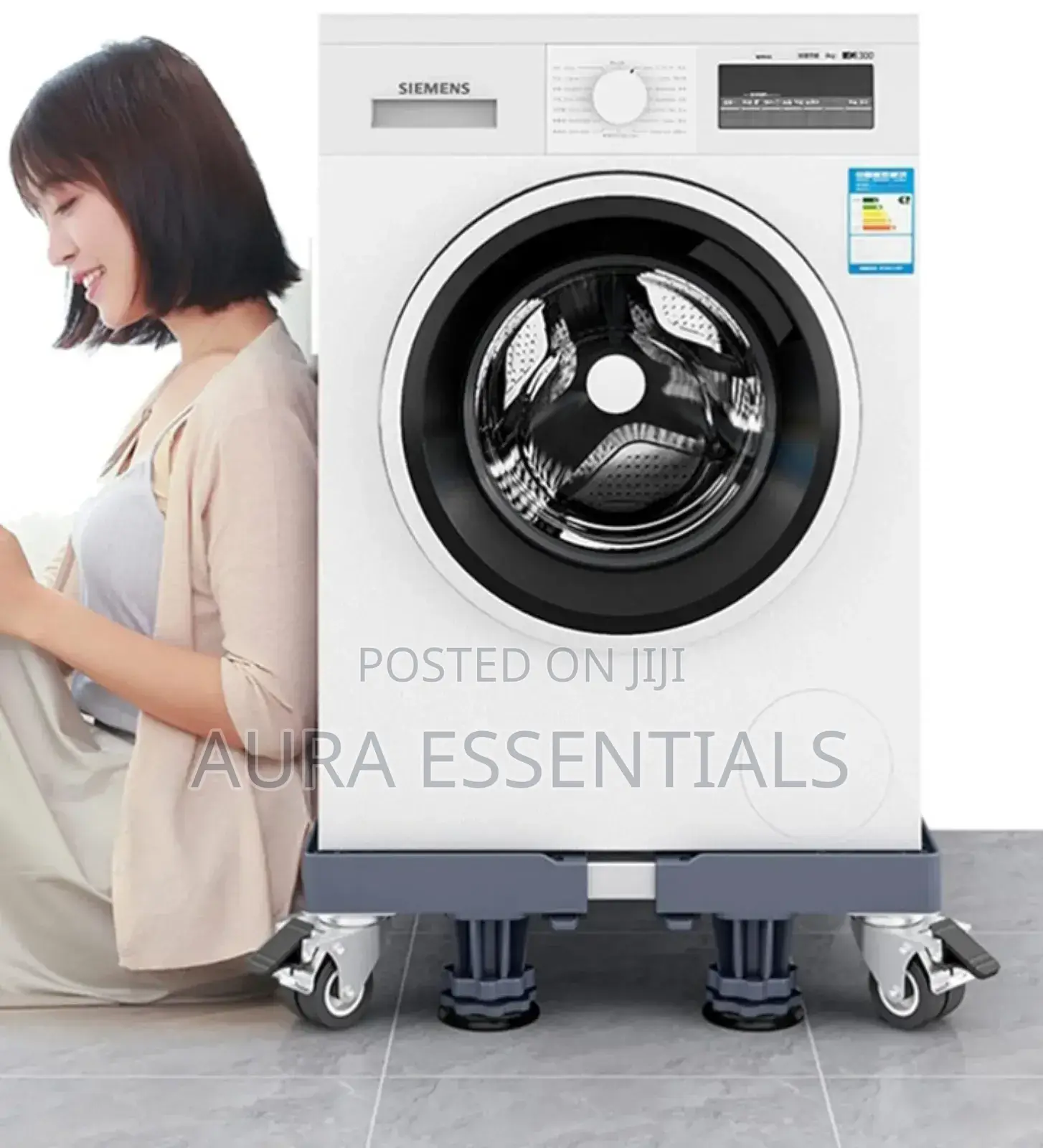 Universal Heavy-Duty Mobile Base for Refrigerator and Washin