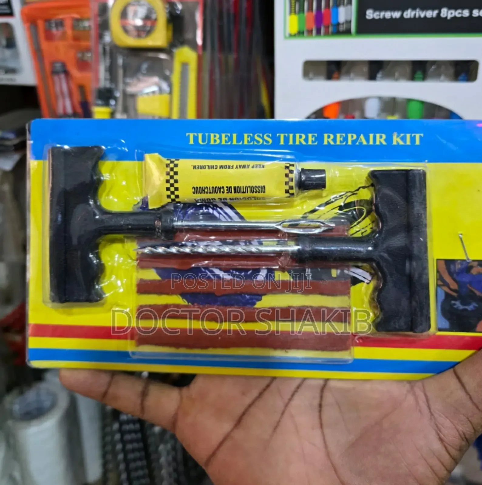 Quality Car Tubeless Tire/Tyre Repair Kit