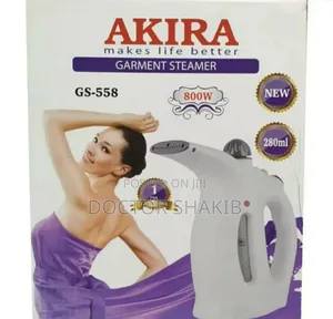 New Akira Gs-558 Portable Face and Garment Steamer