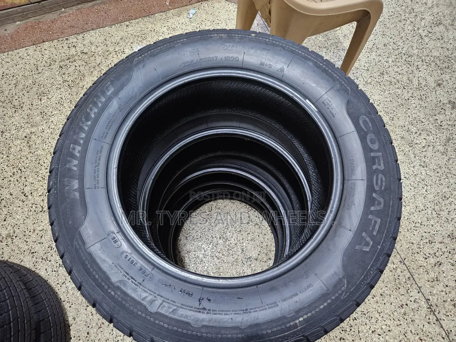 225 65 R17 Japan Tires Trust Me They Are Very Strong Tires.