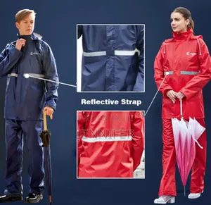 Women Men Raincoat Suit