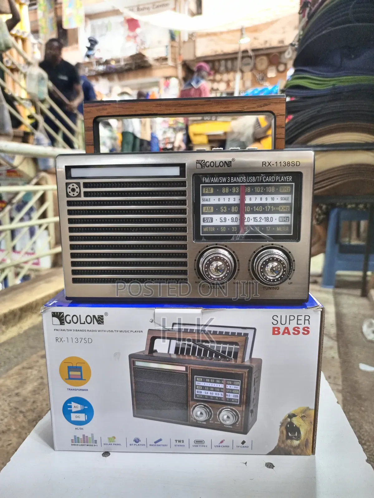 Golon Rx-1137sd Radio With Super Bass