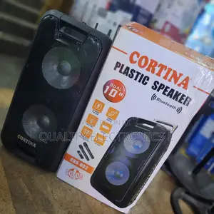 Cortina Crx 002 10" Dual Speaker With 2 Microphones