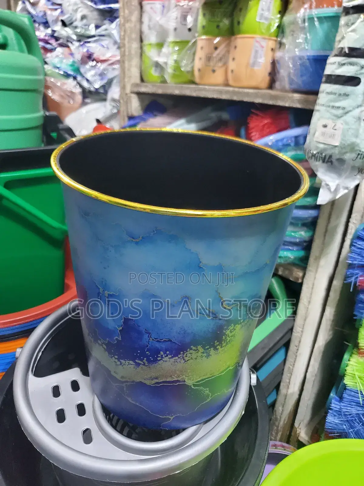 Open Plastic Waste Paper