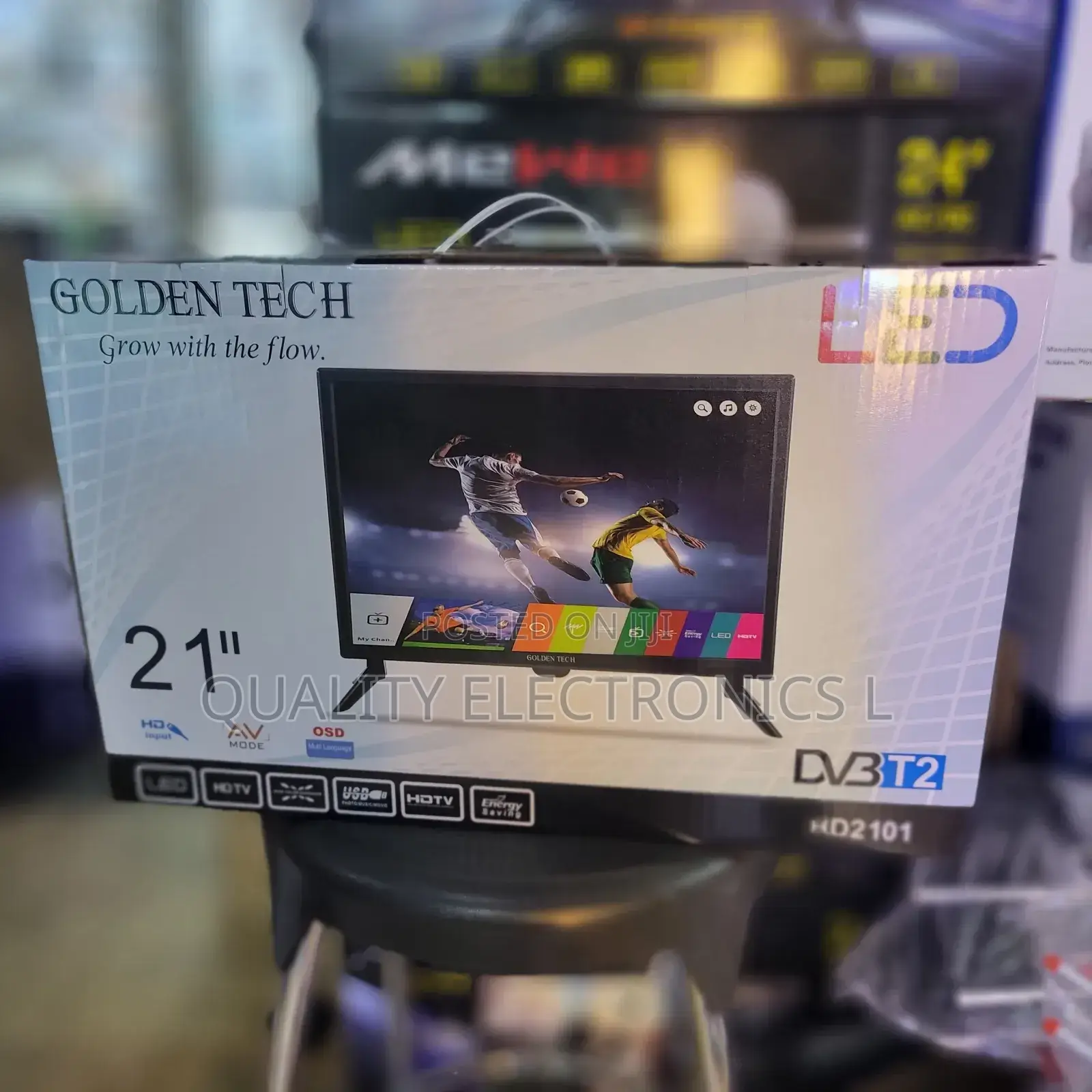 Goldentech 21 Inches Free To Air Flatscreens