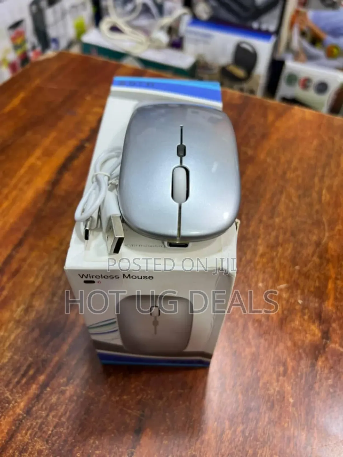 Wireless Bluetooth Rechargeable Mouse With Type C Charger