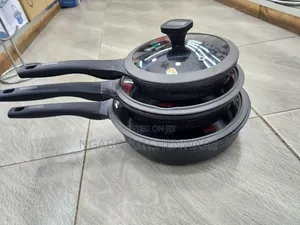Frying Pan Set With Glass Cover