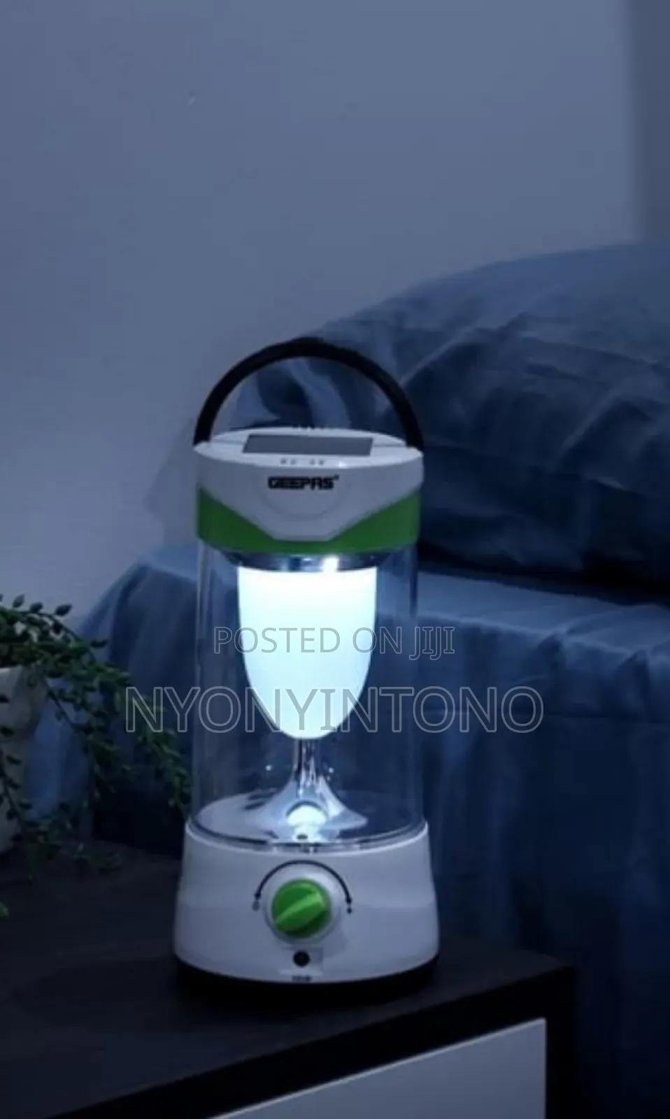 Geepas Rechargeable Solar Lantern Gse 5589