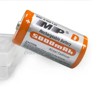 Mp 1.2v 5000mah Ni-cd Size D R20 Rechargeable Battery