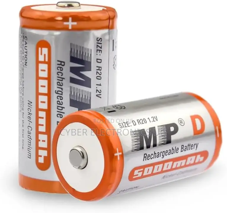 Mp 1.2v 5000mah Ni-cd Size D R20 Rechargeable Battery