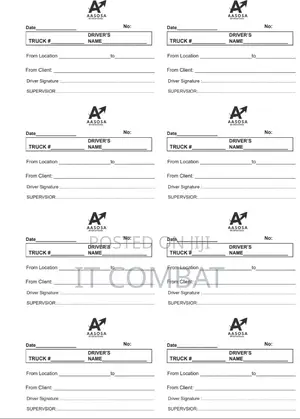Receipt Books, Invoice, Voucher and Delivery Notes