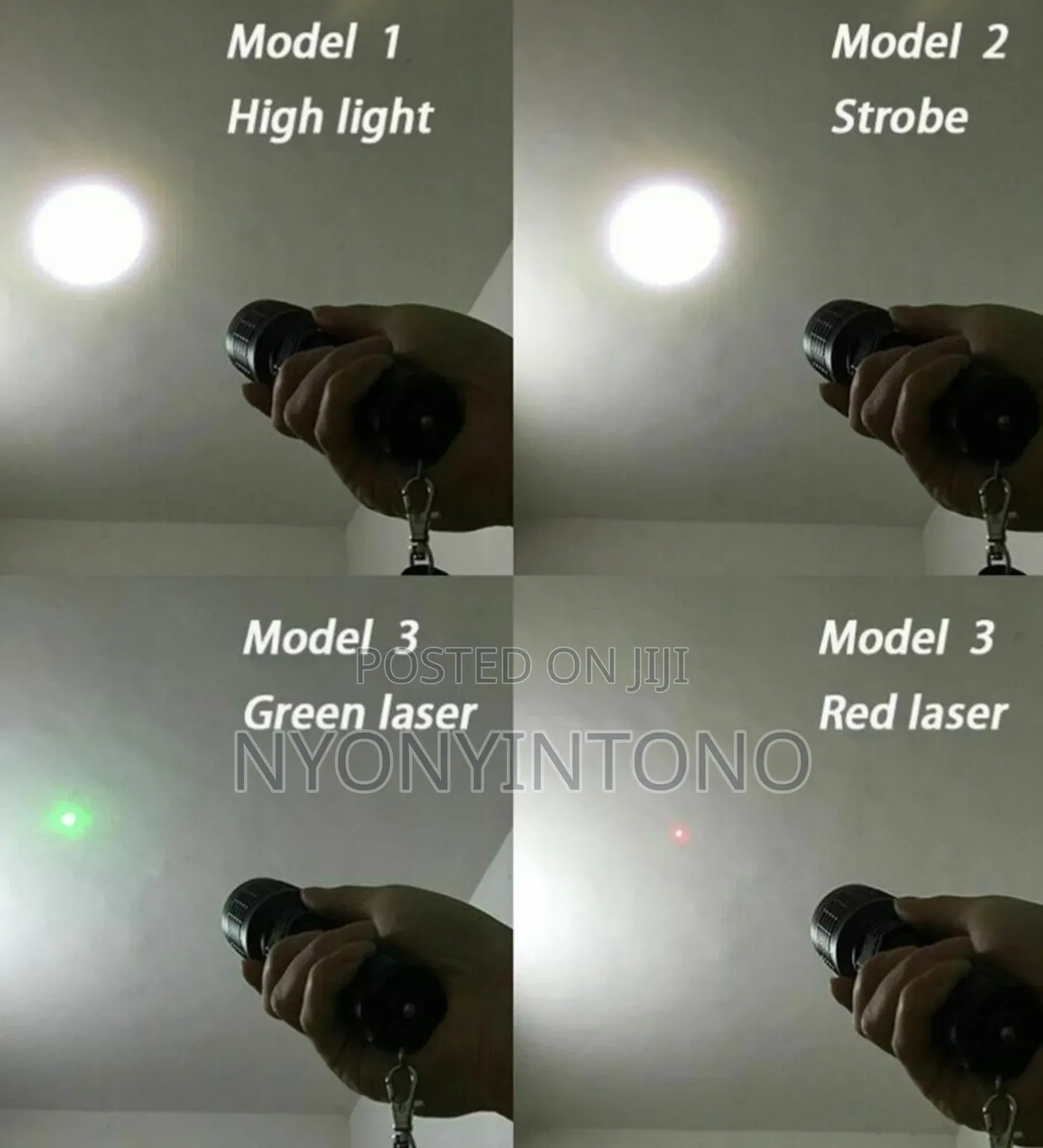 Krypton 10000mah Digital Flashlight / Power Bank KNFL-5457