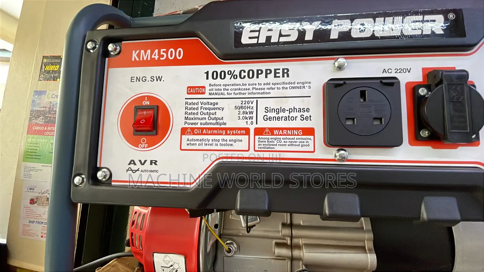 3kva Button Start and Rope Start Generator