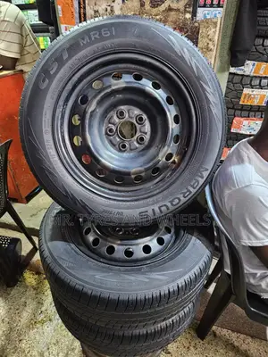 Size 15 Rims and Tires Primol or Wish Audinary Rims.