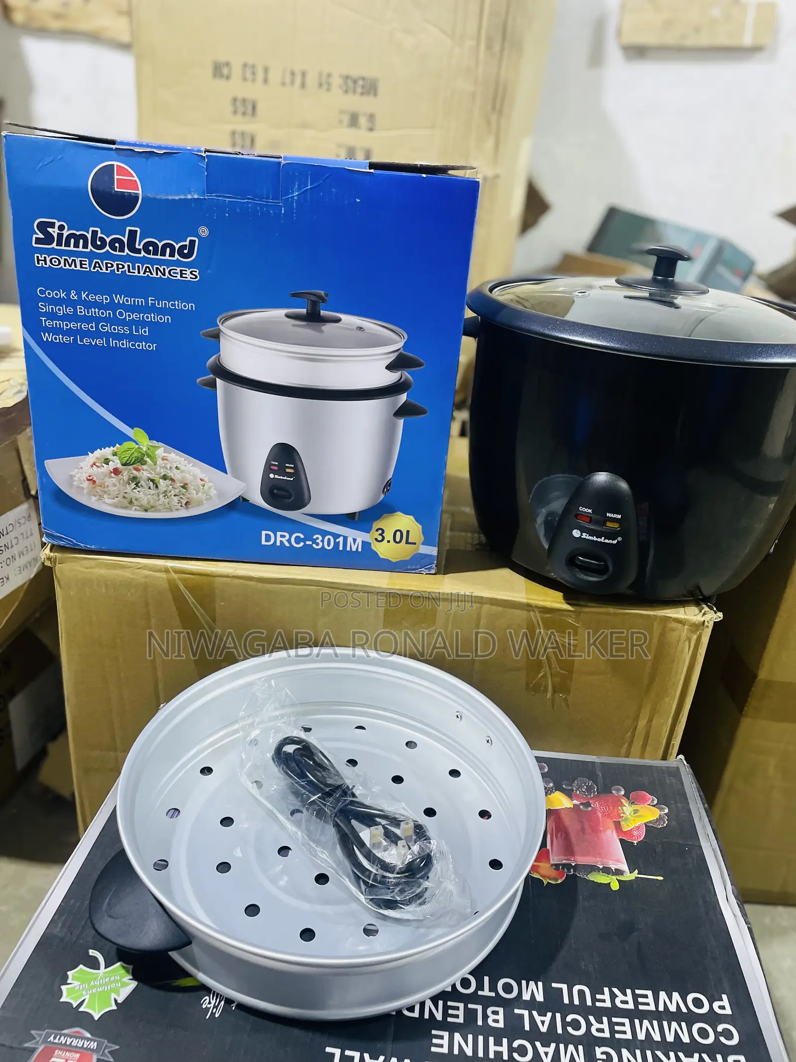 3.0l Simbaland Rice Cooker 3-Plug