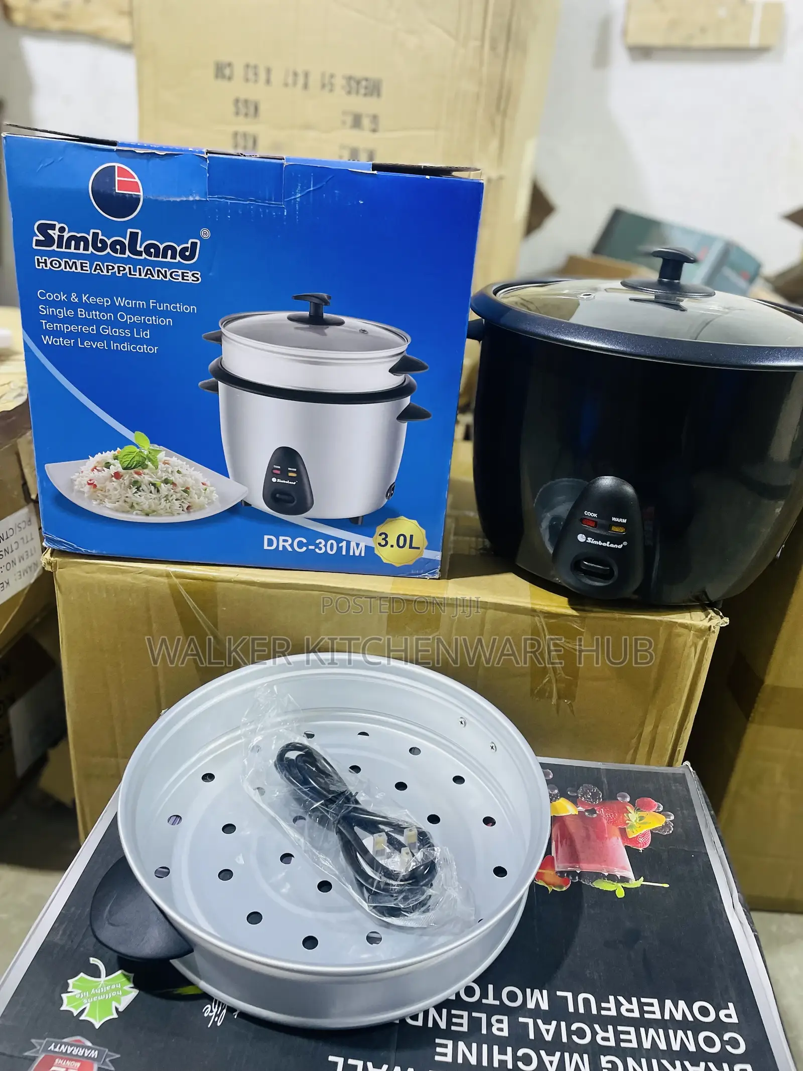 3.0l Simbaland Rice Cooker 3-Plug