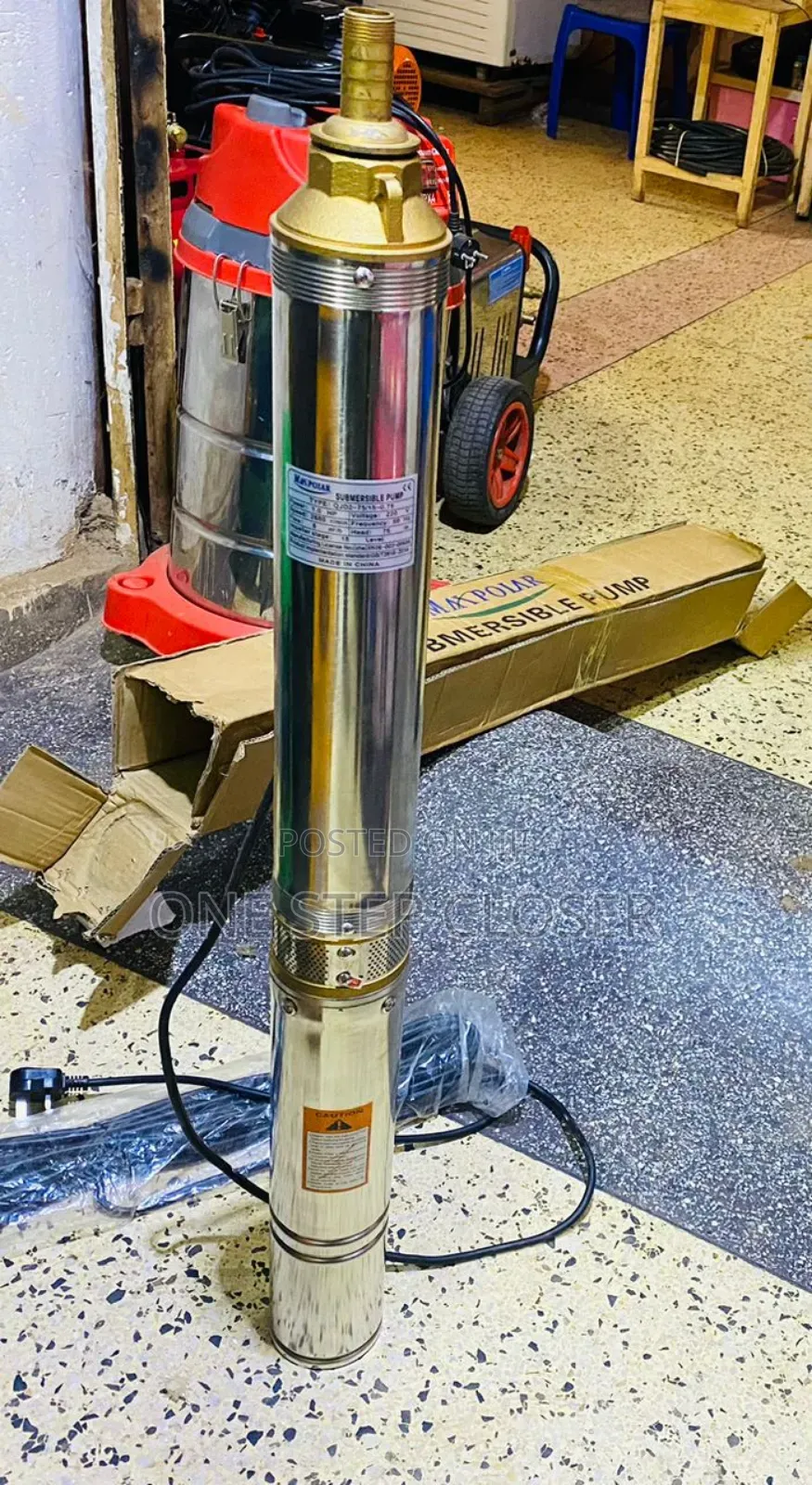 75meters (225feet Ungroundpumpe) Maxpolar Submersible Pump