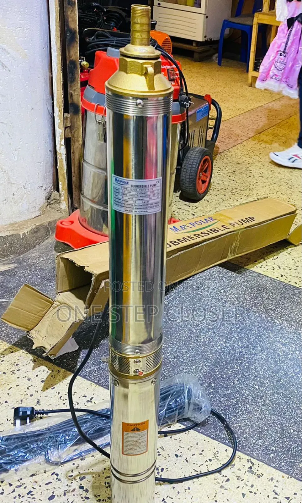 75meters (225feet Ungroundpumpe) Maxpolar Submersible Pump