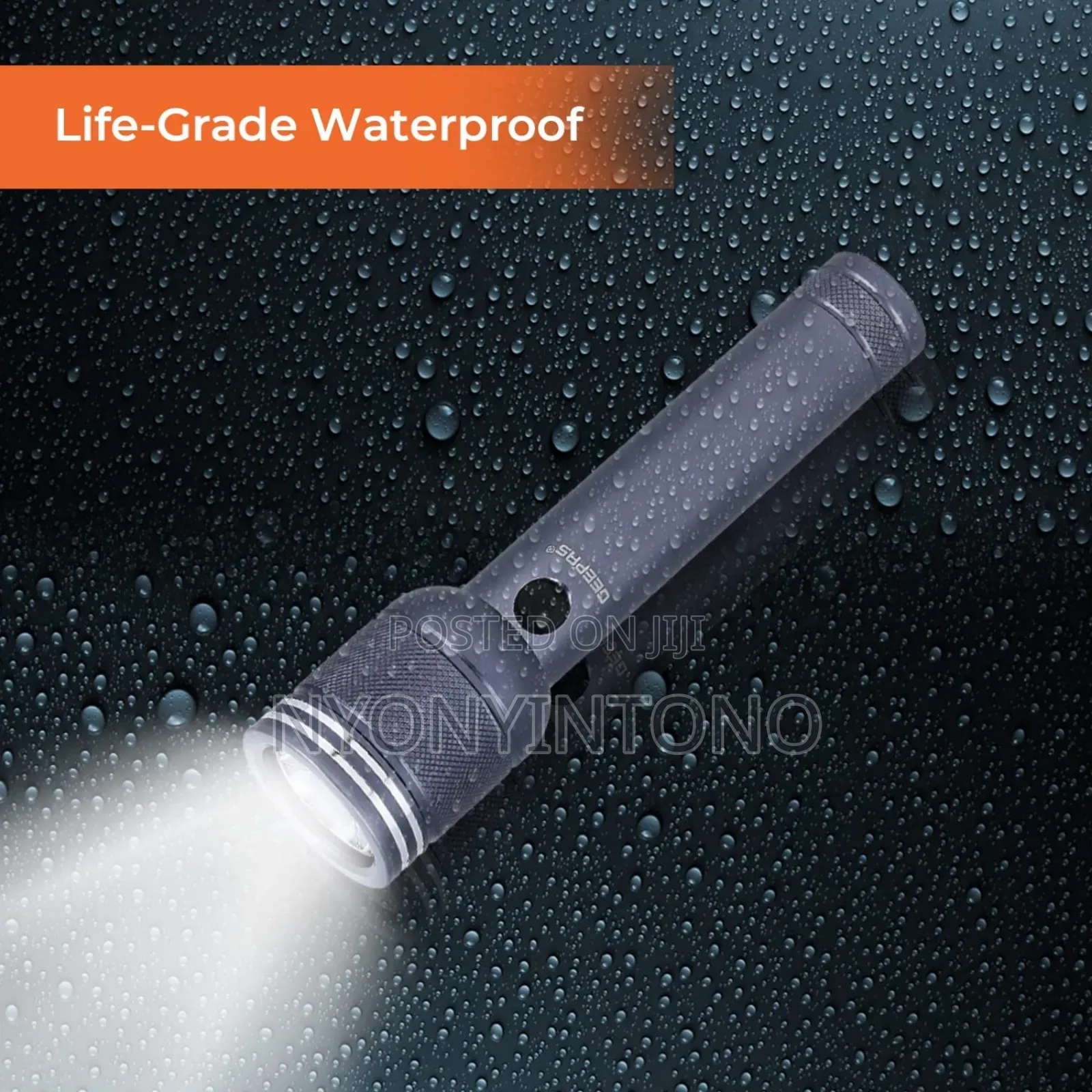 Geepas Rechargeable Zoomable Digital Flashlight GFL-51081 Z