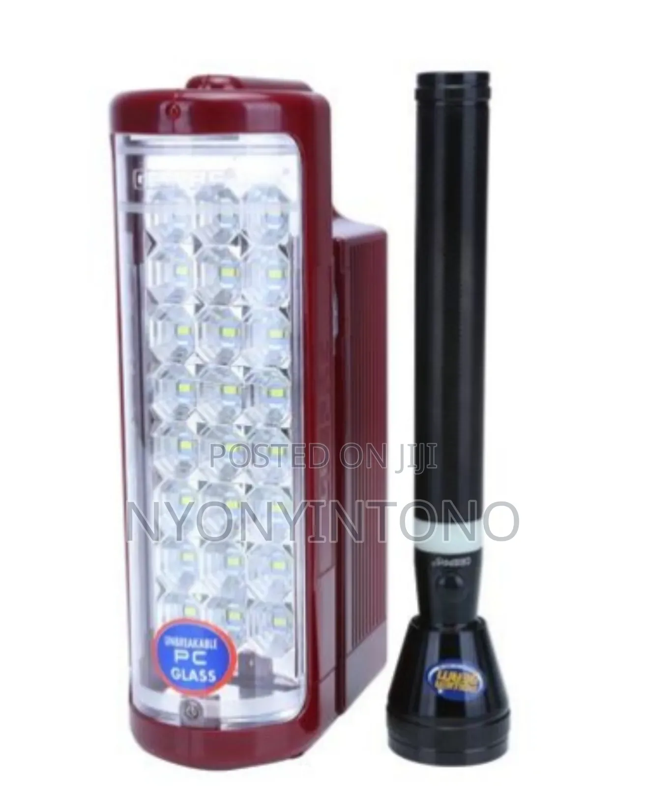 Geepas Rechargeable Lantern + Digital Flashlight Ge-51029