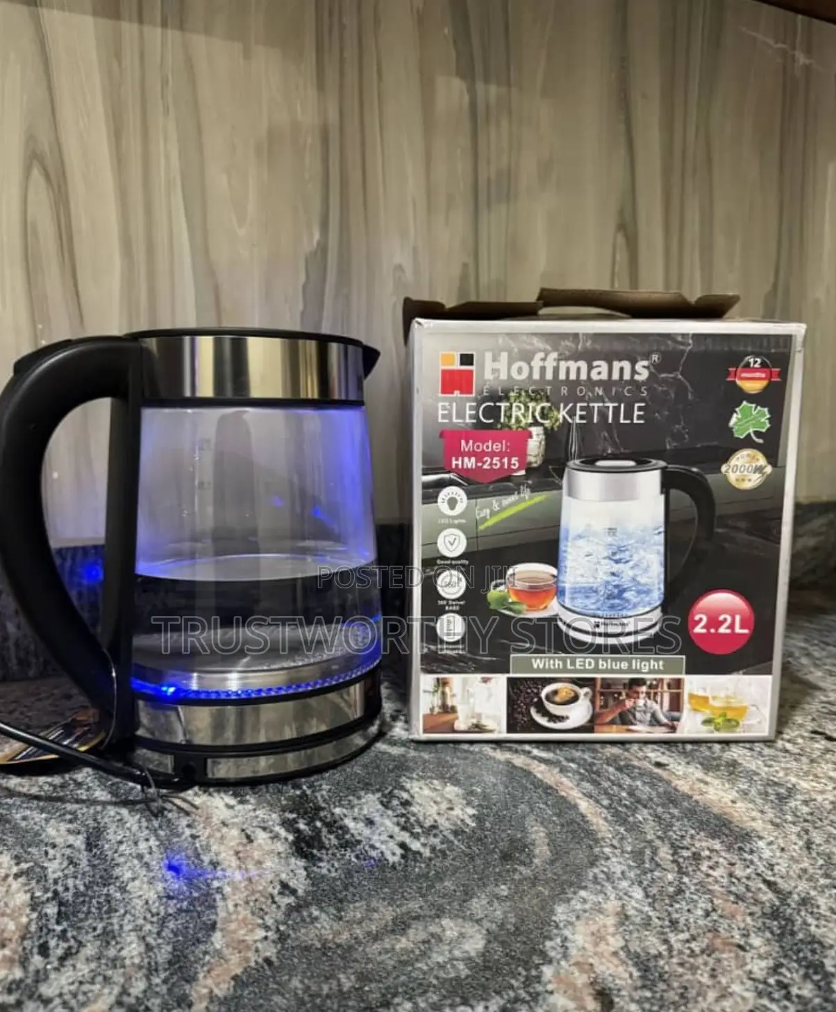 2.2litres Hoffmann Electric Kettle