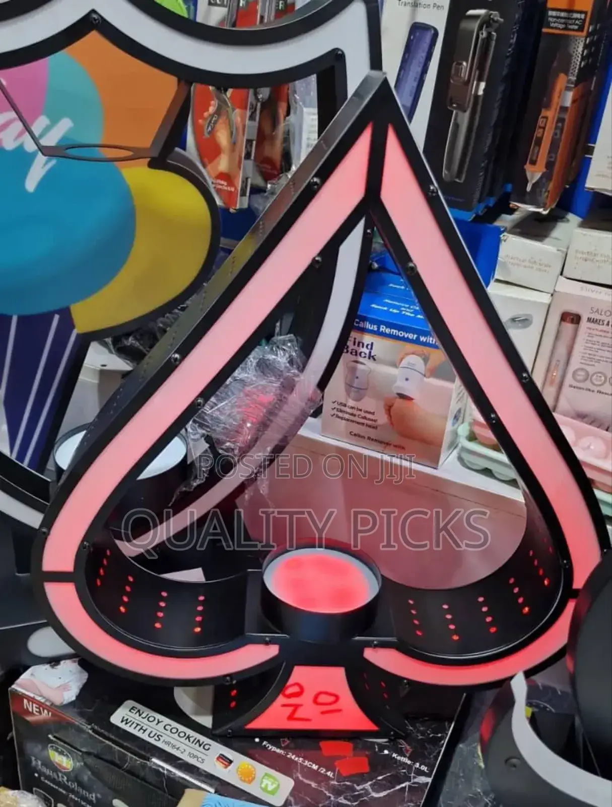 RGB Led Acrylic Champagne Wine Holder (S)