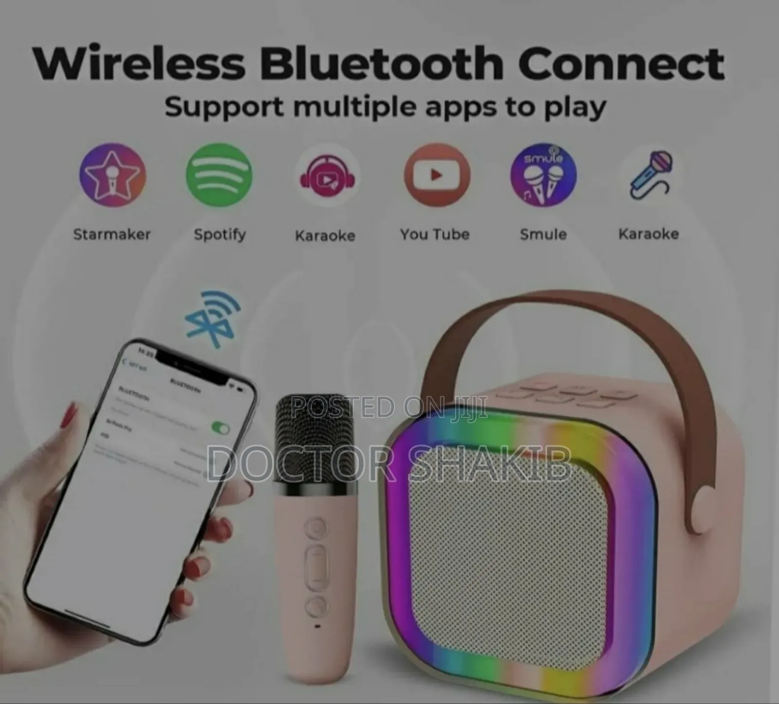 Portable Karaoke Sound System, Model