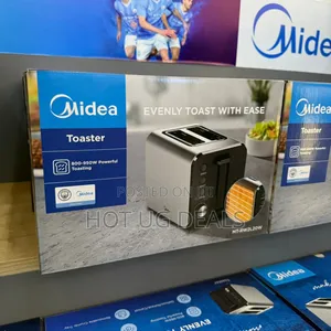 Midea Electric 2slice Toaster.  - Silver