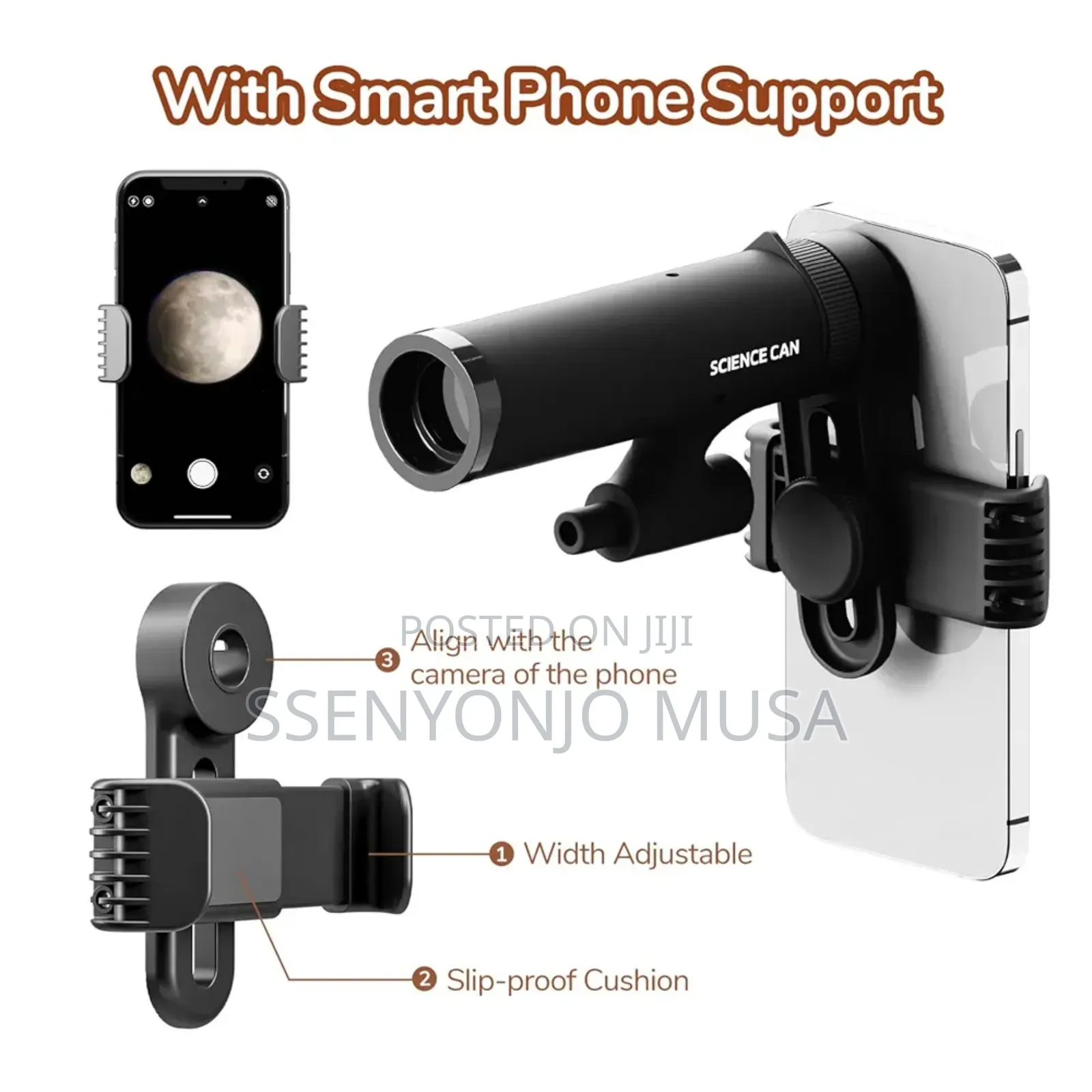 3-in-1 Kids' Binoculars Telescope Kit Of 16x Magnification