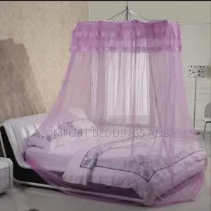Round Umbrella Mosquito Net Purple 6*6
