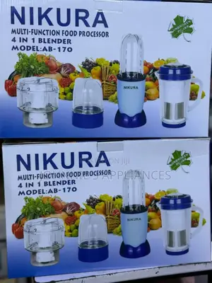 4in1 Nikura Food Processor Blender