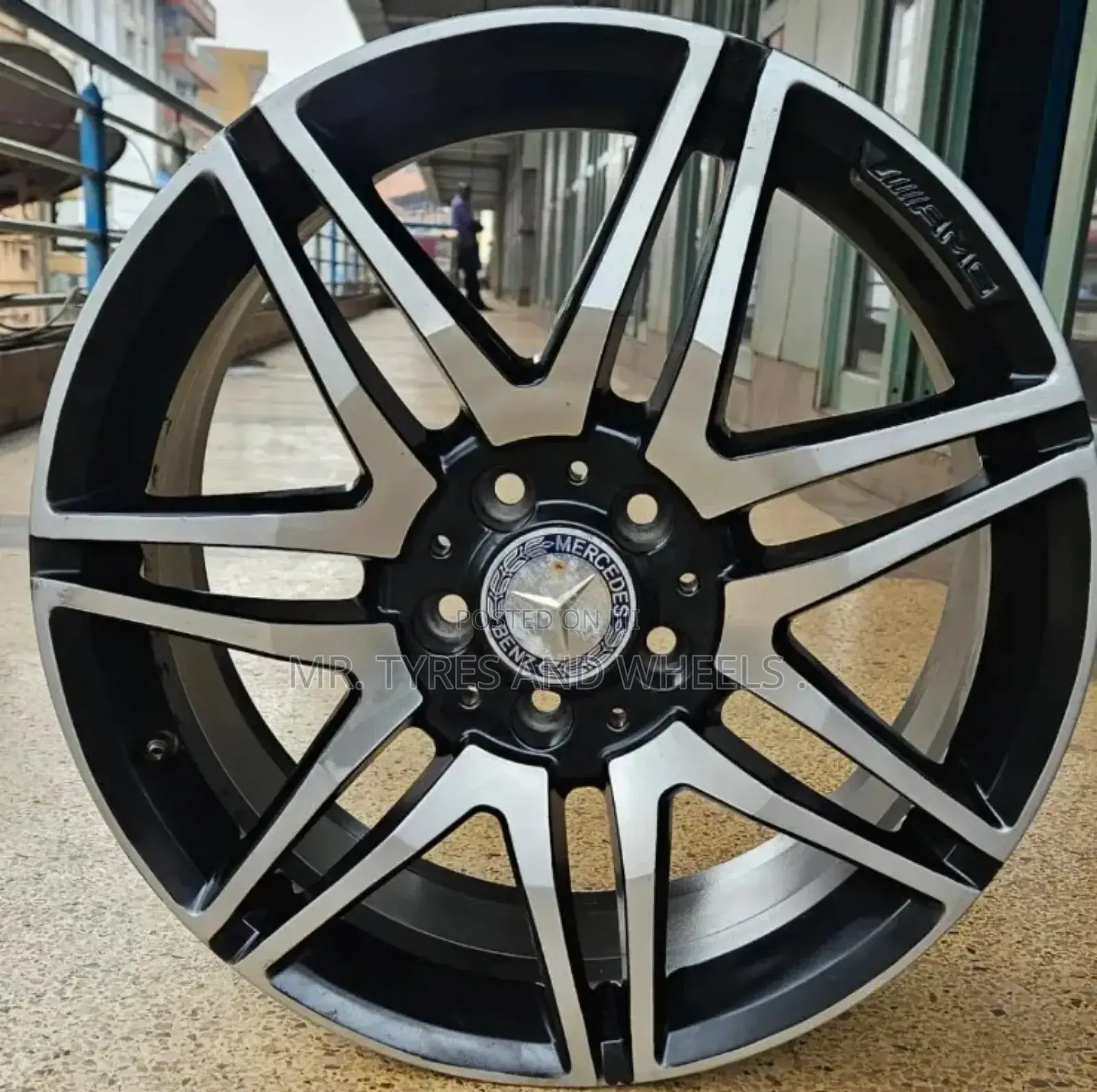 Size 18 Benz Amg Brand New Japan Rims Just Topup on This.